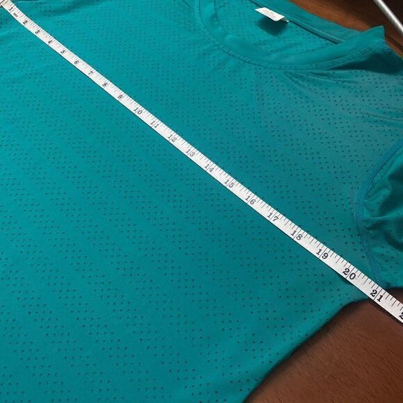 Zyia active teal green long sleeve chill top size XXL - Picture 8 of 11